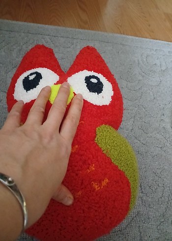 Renkli Baykuş Peluş Oyuncak - Görsel 4