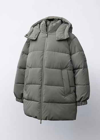 Kapüşonlu erkek zara mont - Görsel 3