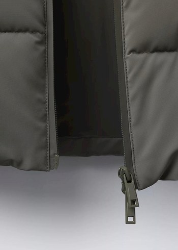 Kapüşonlu erkek zara mont - Görsel 10