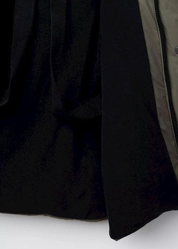 Kürklü Kapüşonlu Erkek Çocuk Mont - Görsel 7