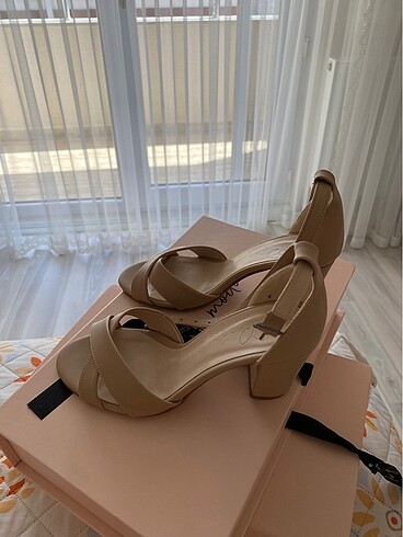 Nude Topuklu Ayakkabı - Görsel 5