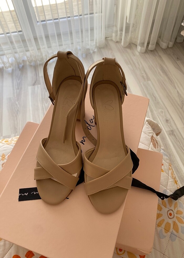 Nude Topuklu Ayakkabı - Görsel 2