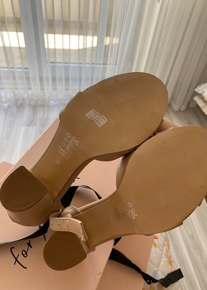 Nude Topuklu Ayakkabı - Görsel 3