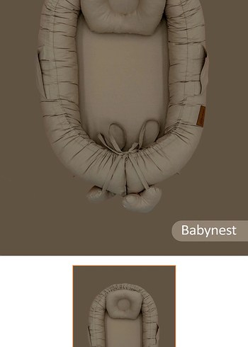 Bej Babynest Yatak - Görsel 2