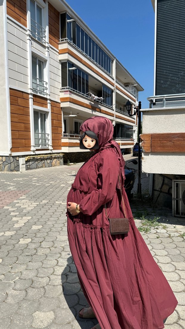 Aybikestil Elbise - Görsel 4