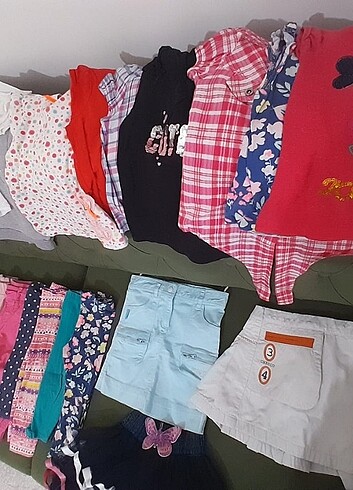 LC Waikiki 1 ve 2 yas kiz bebek kıyafeti 