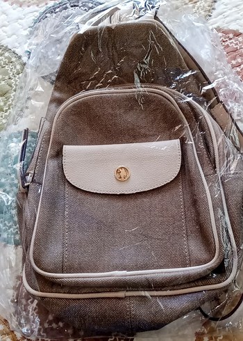U.S Polo Assn. Sik Kahverengi Dokulu Sirt Cantasi