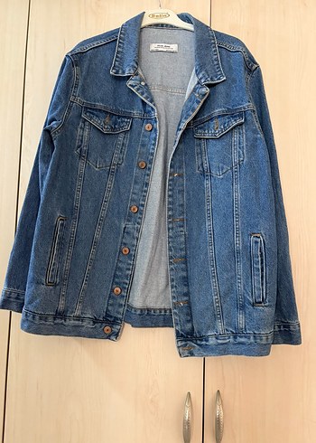 Dilvin Mavi Denim Ceket