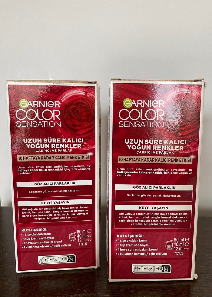 Garnier color saç boyası - Görsel 2