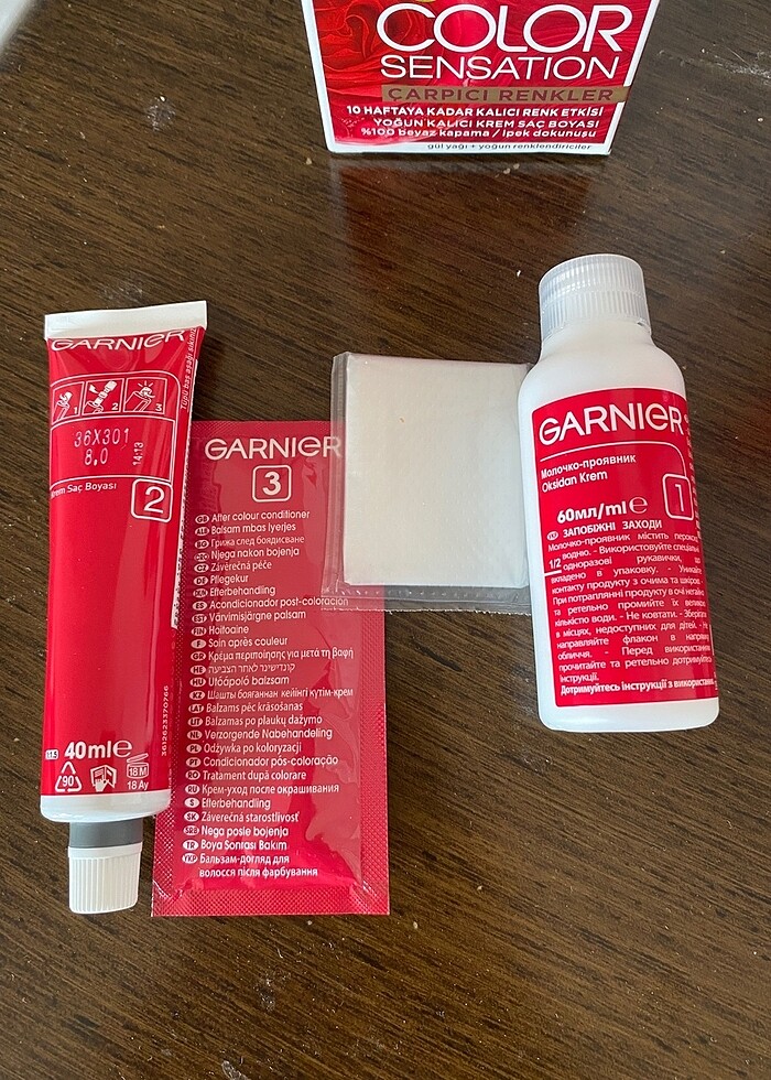 Garnier color saç boyası - Görsel 4