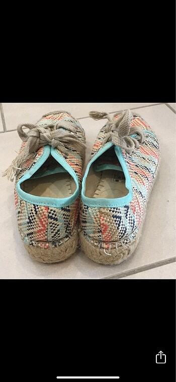 Keten espadril - Görsel 3