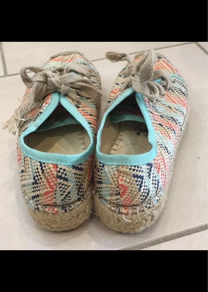 Keten espadril - Görsel 3