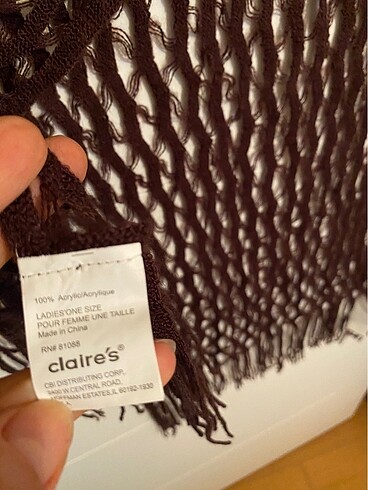 Claires Claire?s atkı