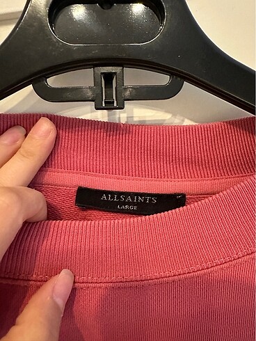 m Beden All saints sweat pembe