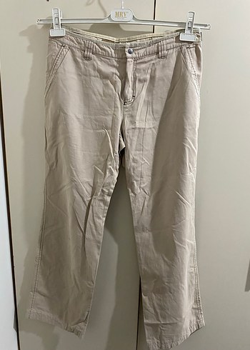Bej Kadın Pantolon - Görsel 3