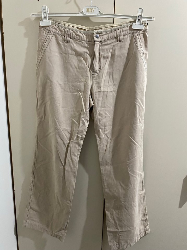 Bej Kadın Pantolon - Görsel 3