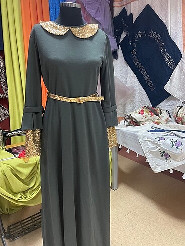 Tesettür elbise abiye
