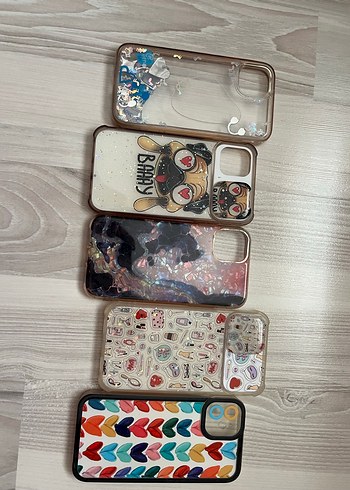 Çok Renkli Telefon Kılıfı iPhone 11 kılıf - Görsel 2