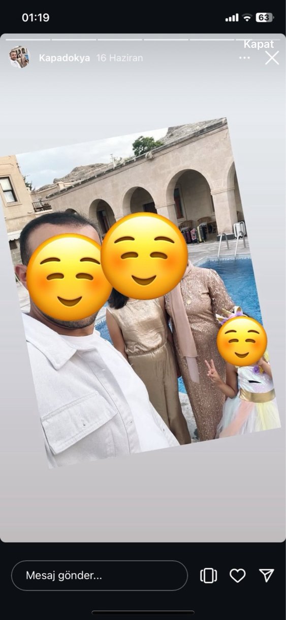 Bej Uzun Drapeli Abiye Elbise - Görsel 3