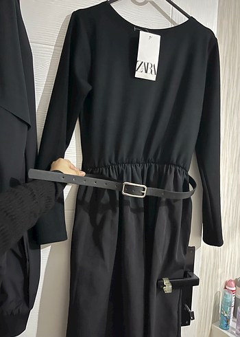 Siyah Uzun Elbise - Görsel 2