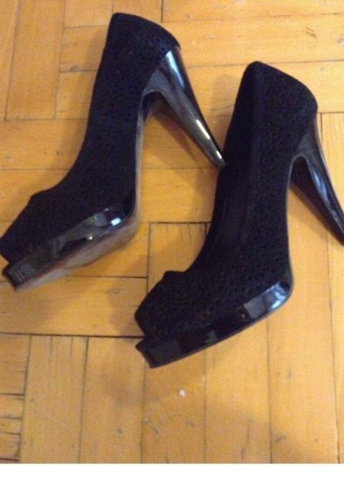 Çok şık süet,dantel - Görsel 3