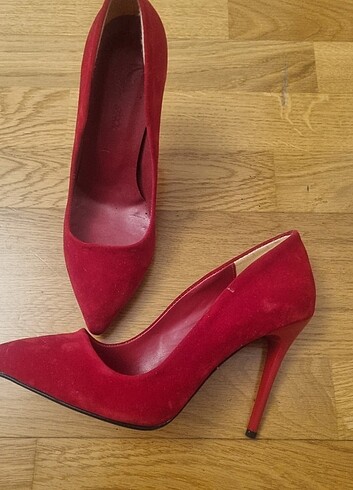Shoe Tek Çok temiz kadife