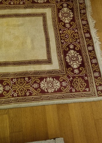 Bordo Klasik Desenli Halı - Görsel 4