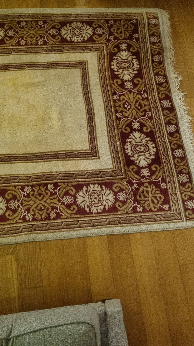 Bordo Klasik Desenli Halı - Görsel 4