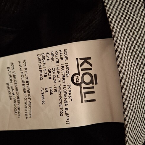 Kığıli klasik desenli takım elbise bir kere giyildi çok iyi duru - Görsel 6