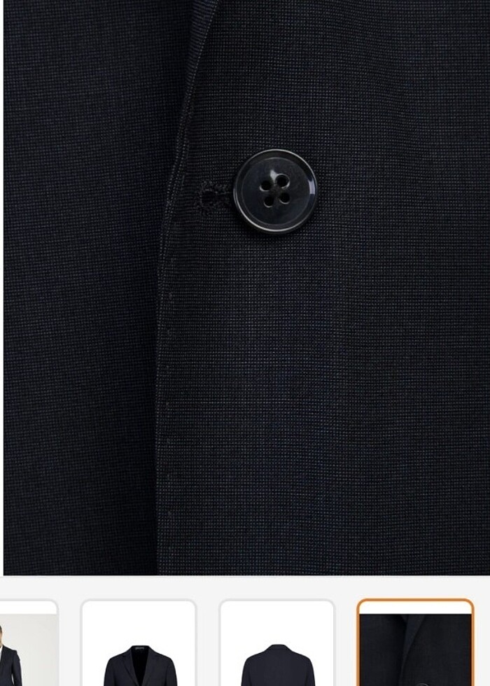 Kığıli klasik desenli takım elbise bir kere giyildi çok iyi duru - Görsel 3