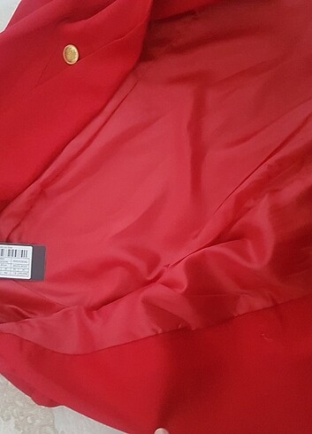 xs Beden kırmızı Renk Bayak ceket