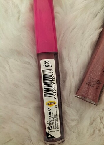 Yves Rocher Maruderm glimolik tonik+SNP peptaronic+GR lipgloss+2 adet Lykd g