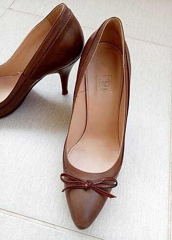 inci Gerçek deri stiletto 