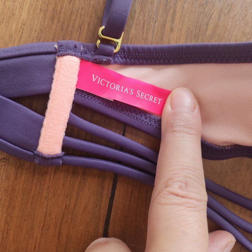 Mor Spor Tarzı Destekli  bikini üst - Görsel 5