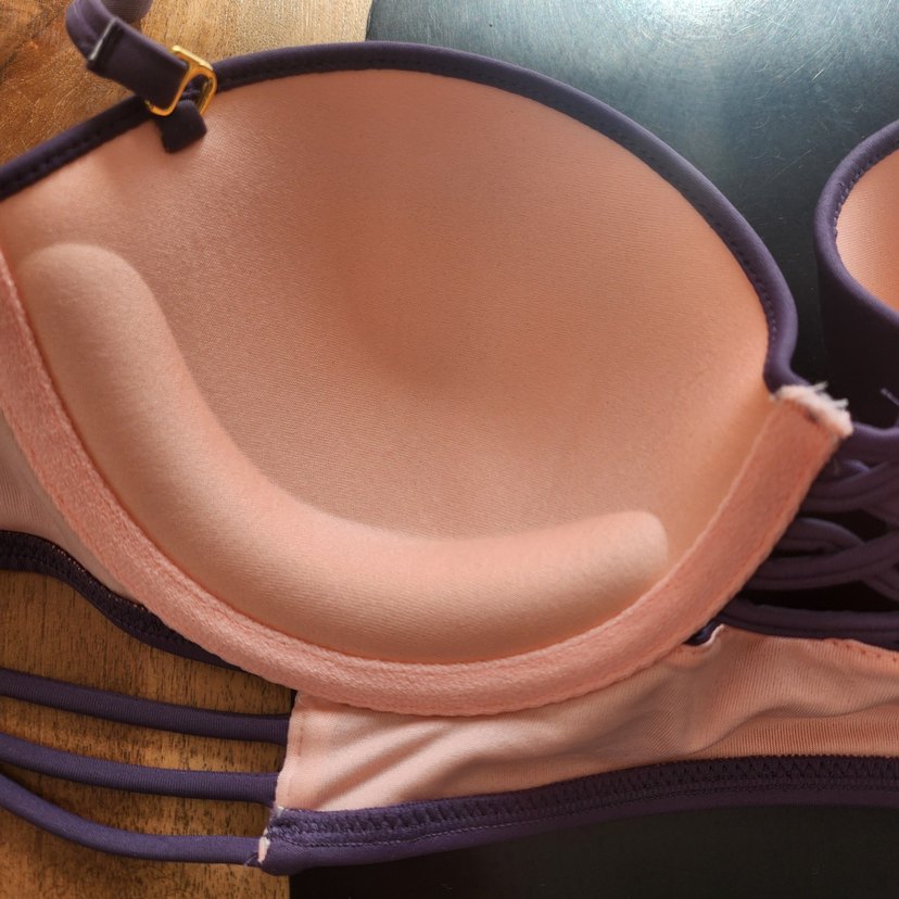 Mor Spor Tarzı Destekli  bikini üst - Görsel 3