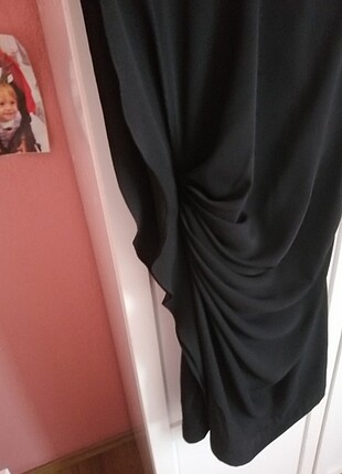 42 Beden siyah Renk Şık elbise 