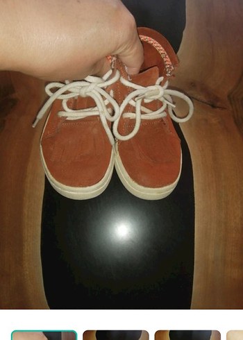 Kahverengi Suet Bagcikli Sneaker