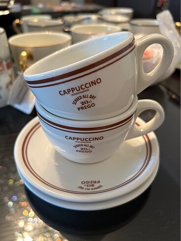 H&M CAPPUCCINO İKİLİ FİNCAN