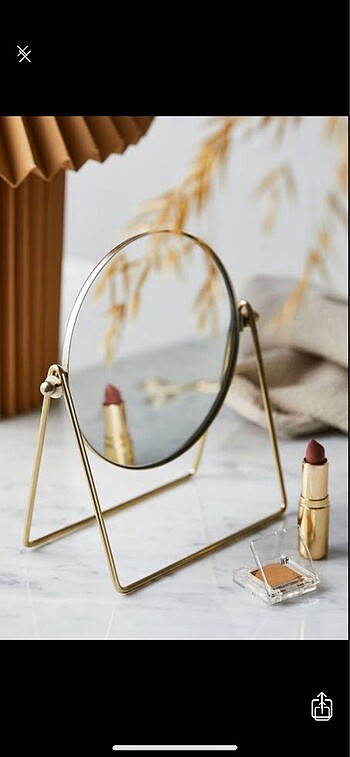 H&M Gold Metal Ayna