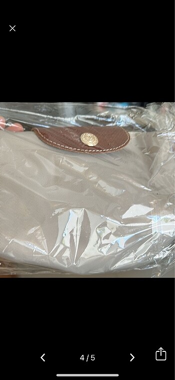 Longchamp Bej Renk Çanta