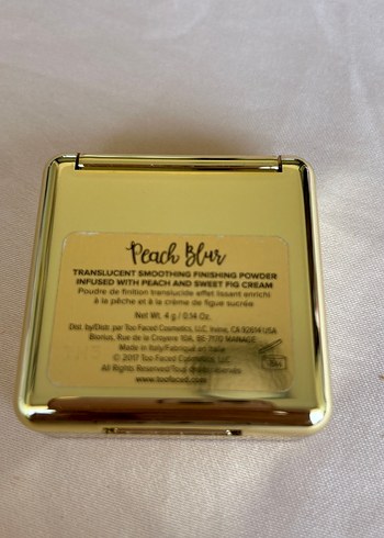 Sephora Too Faced Pastel Pembe Peach Blur Allık