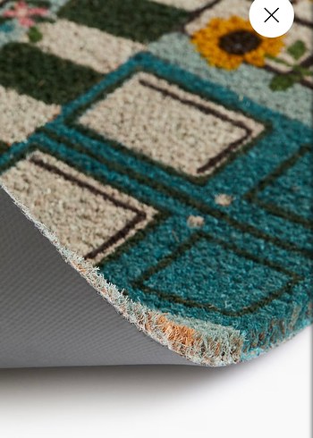 H&M Home H&M Home Renkli Çoklu Desenli Kapı Önü Paspası