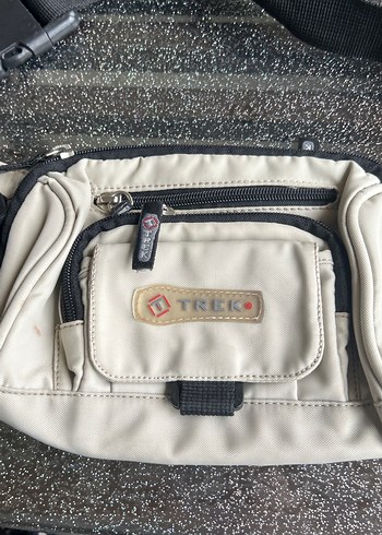 Beyaz Baskılı Bel Çantası - Görsel 4