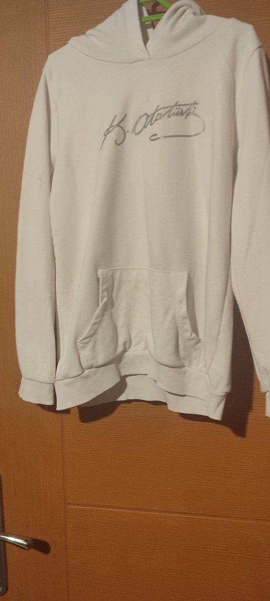 Beyaz Kadın Uzun Kollu Sweatshirt 7 yaş 29 ekim - Görsel 2