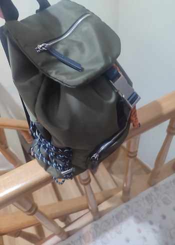 Gri Fermuarlı Erkek Omuz Çantası - Görsel 5