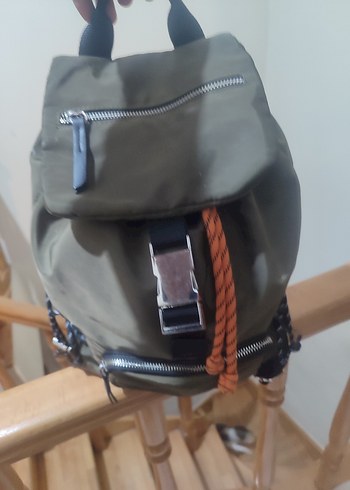 Gri Fermuarlı Erkek Omuz Çantası - Görsel 2