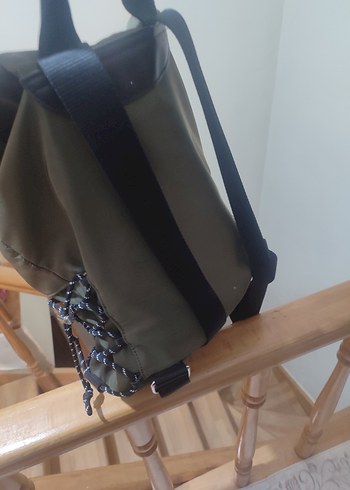 Gri Fermuarlı Erkek Omuz Çantası - Görsel 3