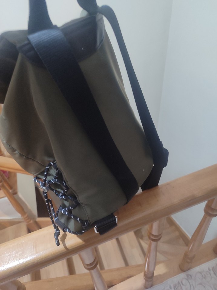 Gri Fermuarlı Erkek Omuz Çantası - Görsel 3