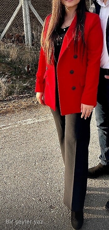 Trendyol & Milla Kırmızı Ceket