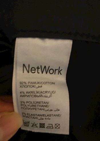 Network Lacivert Pantolon - Görsel 3